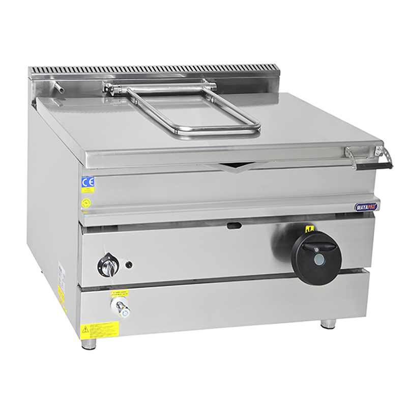 MAYAPAZ M-DTE 1290 Devrilir Tava, Elektrikli, 120 Lt, 1200x900x850 mm, 900 Serisi